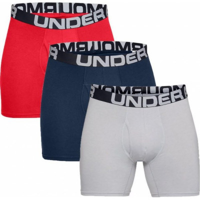 UA Charged Cotton 6in 3 Pack