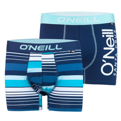 Men Boxer O\'Neill multi stripe&logo 2-pack
