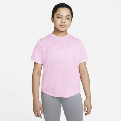 Nike Dri-FIT One Big Kids\' (Girls\') Short-Sleeve Top