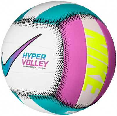 NIKE HYPERVOLLEY 18P ORACLE AQUA/FIRE PINK/WHITE/SPEED YELLOW